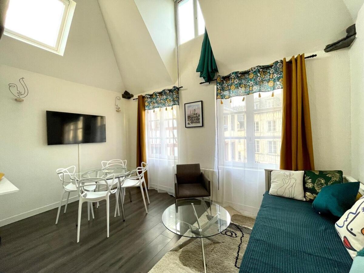 Le 1731, Rouen Coeur D'Histoire, Superbe Duplex Lejlighed Eksteriør billede